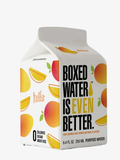 BOXED WATER IS BETTER  Mango